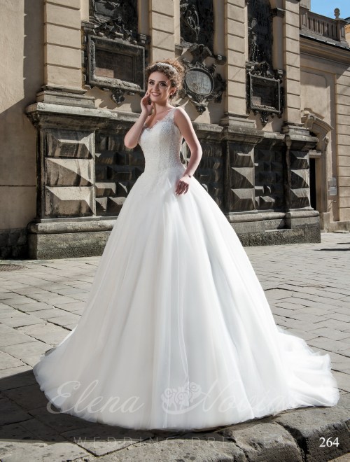 Свадебное платье с корсетом модель 264 264